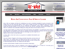 Tablet Screenshot of airwaveac.com